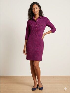 Jude Connally Geometric Pattern Dress size Small